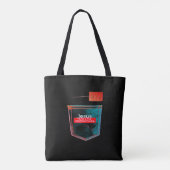 jeans tote bag (Achterkant)