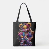 jeans tote bag (Achterkant)