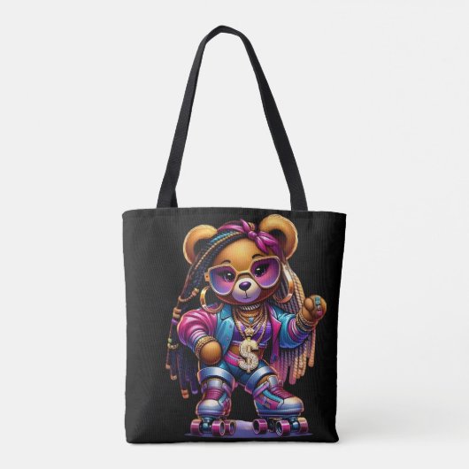 jeans tote bag (Achterkant)