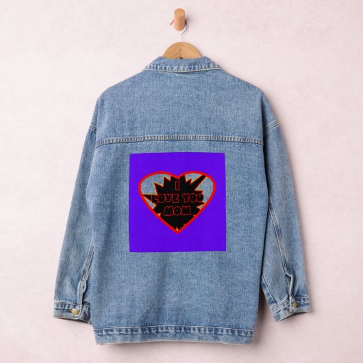 Jeans van Gibney Het museum Zazzle Denim Jacket (Hangar)