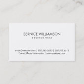 Jeans Visitekaartje (Achterkant)