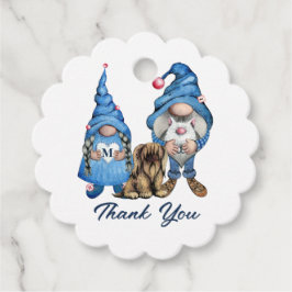 Jeans Waterverf Gnomes Bedankjes Labels