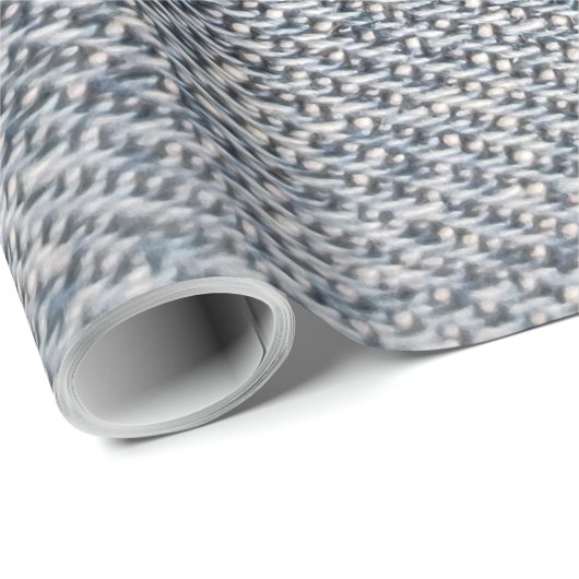 Jeans weefsel cadeaupapier (Rol Hoek)