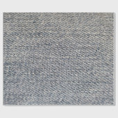 Jeans weefsel cadeaupapier (Vlak)