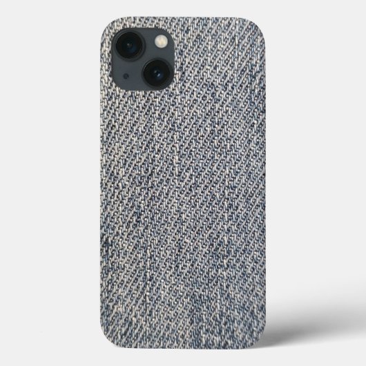 Jeans weefsel Case-Mate iPhone case (Achterkant)