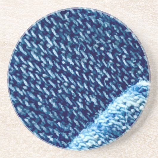 Jeans Zandsteen Onderzetter (Voorkant)