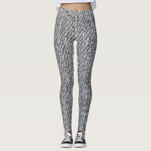 Jeansstof Leggings (Voorkant)
