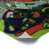 jeanzzz door Raine Carosin Print Value Poster Pape (Hoek)