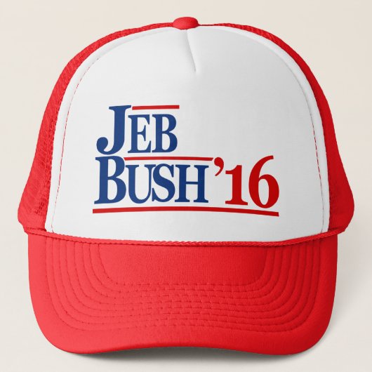 Jeb Bush 2016 Trucker Pet (Voorkant)