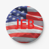 Jeb die loopt voor President-Amerikaans Bord (Voorkant)