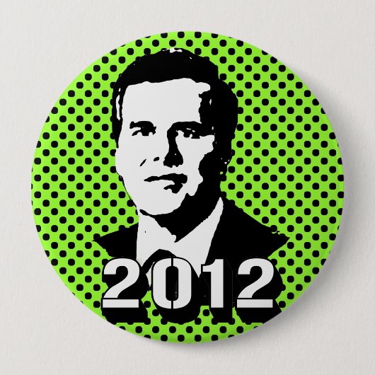 Jeb Struik 2012 Ronde Button 4,0 Cm (Voorkant)