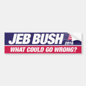 Jeb Struik 2016 Bumpersticker (Voorkant)