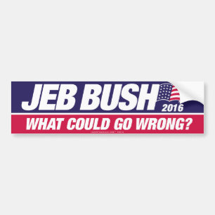Jeb Struik 2016 Bumpersticker