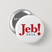 Jeb Struik 2016 Campagne Button - 2,25-inch ronde (Voorkant /achterkant)