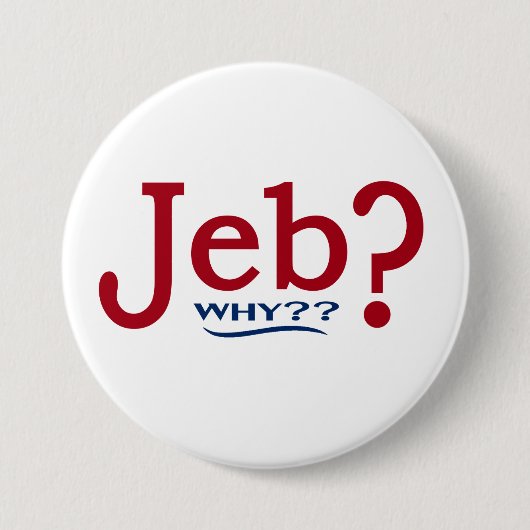 Jeb Struik 2016 Parody Button (Voorkant)