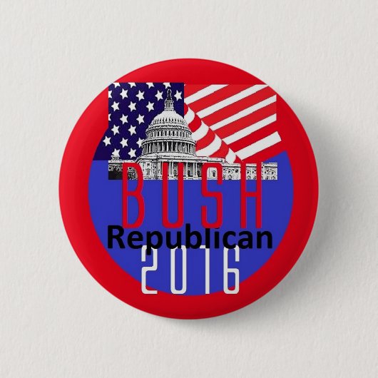 Jeb STRUIK 2016 Ronde Button 5,7 Cm (Voorkant)