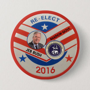 Jeb Struik 2016 Ronde Button 7,6 Cm