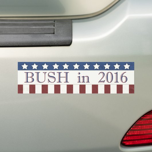 Jeb Struik 2016 Stars and Stripes Bumpersticker (Op auto)