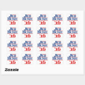 Jeb Struik 2016 Vierkante Sticker (Vel)