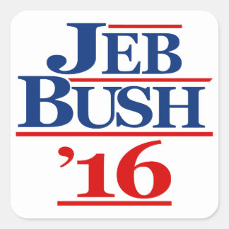 Jeb Struik 2016 Vierkante Sticker