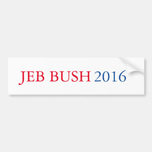 Jeb Struik Bumpersticker 2016