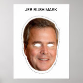 Jeb Struik Mask Poster (Voorkant)