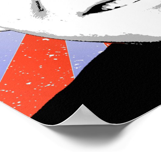 Jeb Struik Portret Poster (Hoek)