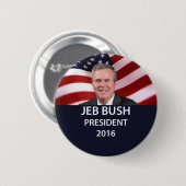 Jeb Struik President 2016 Button (Voorkant /achterkant)