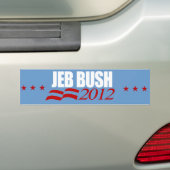 Jeb Struik voor President 1 Bumpersticker (Op auto)