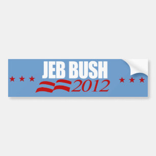 Jeb Struik voor President 1 Bumpersticker