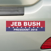 JEB-STRUIK voor President 2016 Bumpersticker (Op auto)
