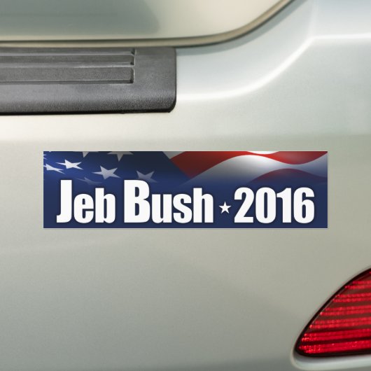 Jeb Struik voor President Bumpersticker (Op auto)