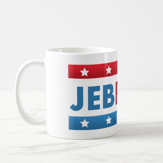 Jeb Struik voor President Koffiemok (Links)