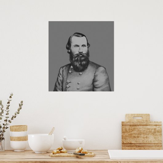 JEB Stuart - Confederate General Poster (Keuken)