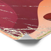 Jebel Shams, Oman vintage poster. Poster (Hoek)