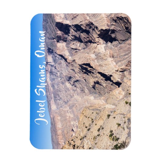 Jebel Shams - Sultanaat Oman Magneet (Verticaal)