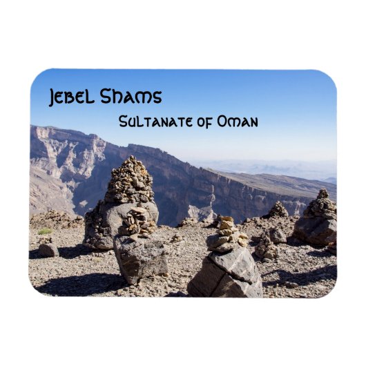 Jebel Shams - Sultanaat Oman Magneet (Horizontaal)