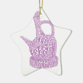 Jebena/Ethiopische koffie Keramisch Ornament (Links)