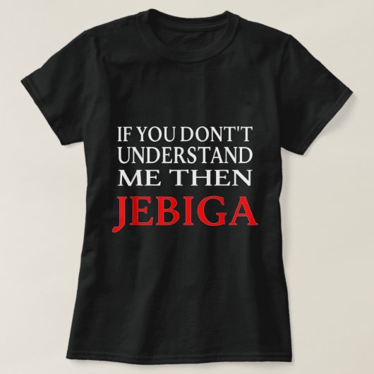 Jebiga Brate Joegoslavië Balkan Slang Funny Serbia T-shirt (Design voorkant)