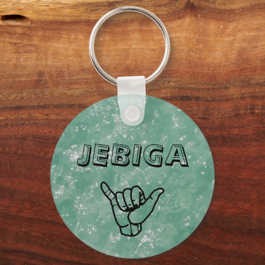 JEBIGA kulcstartó Sleutelhanger (Voorkant)