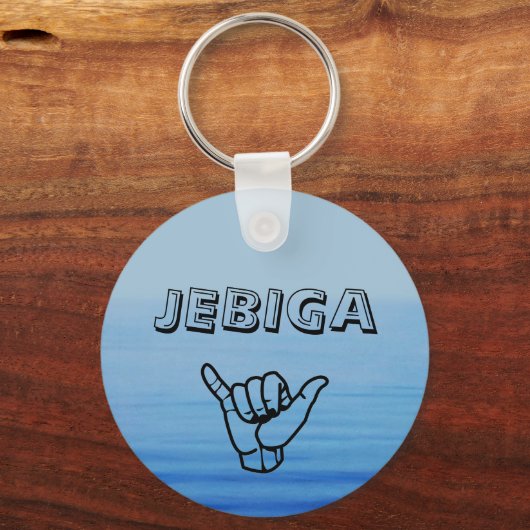 JEBIGA kulcstartó Sleutelhanger (Voorkant)