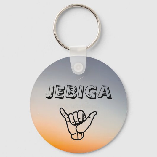 JEBIGA kulcstartó Sleutelhanger (Voorkant)