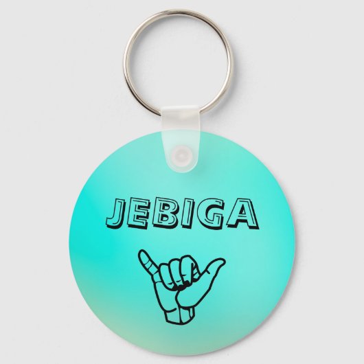 JEBIGA kulcstartó Sleutelhanger (Voorkant)