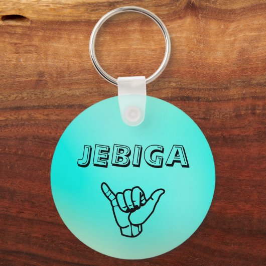 JEBIGA kulcstartó Sleutelhanger (Voorkant)