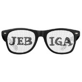 JEBIGA napszemüveg Retro Zonnebril (Voorkant)