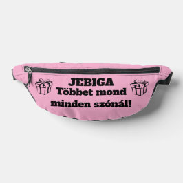 JEBIGA Többet mond minden szónál! oldaltáska Heuptasje