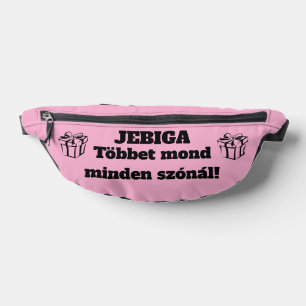 JEBIGA Többet mond minden szónál! oldaltáska Heuptasje