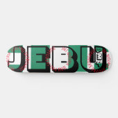 JEBU JMT NIGERIA 8 1/4" Skateboard Deck (Horizontaal)