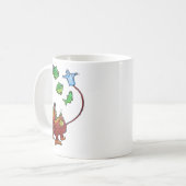 Jebus lantaarnvis koffiemok (Voorkant links)