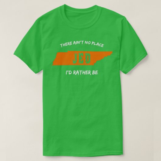 Jed Tennessee T-shirt (Design voorkant)